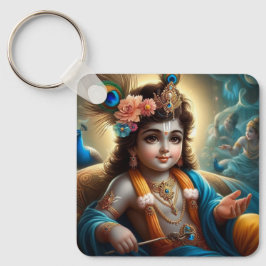 Llavero Tarjeta magnética Lord Krishna