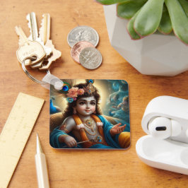 Llavero Tarjeta magnética Lord Krishna