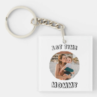 Llavero Tarjeta personalizada para mamá primeriza