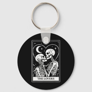 Llavero Tarjeta Tarot para los amantes - Esqueletos para b