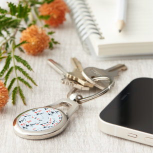 Llavero Tarjetas de póquer Aces apiladas,