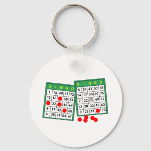 Llavero Tarjetas del bingo