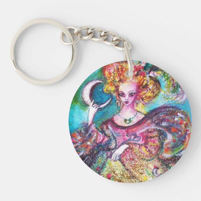 Llavero TAROS DE LAS SOMBRAS PERDIDAS/Monograma DE LA LUNA (Frente)