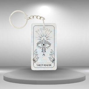 Llavero Tarot Celestial Mistical Evil Holographic