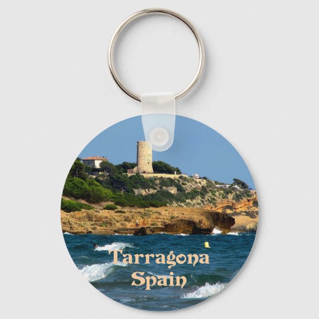 Llavero Tarragona, España, pintoresco (Anverso)