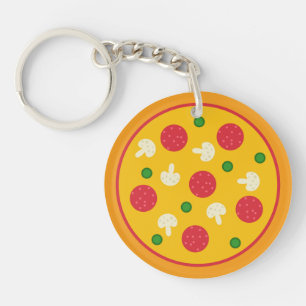 Llavero Tarta de Pizza
