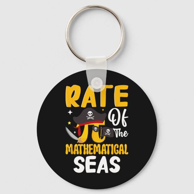 Llavero Tasa De Los Mares Matemáticos - Matemática De Símb (Anverso)