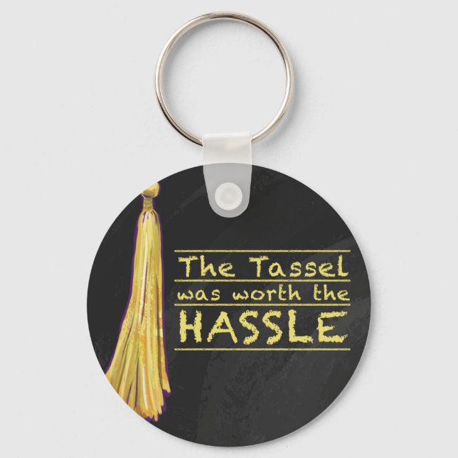 Llavero Tassel Hassle Gold (Anverso)