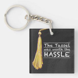 Llavero Tassel Hassle Silver