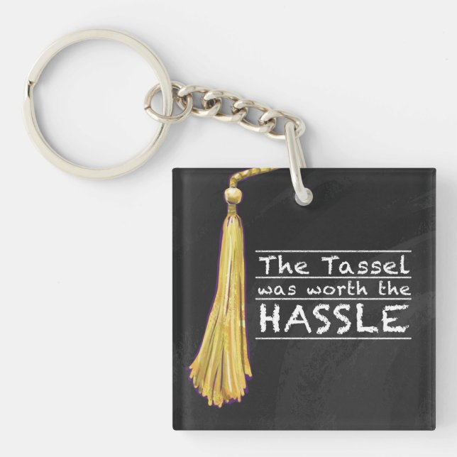 Llavero Tassel Hassle Silver (Frente)