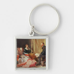 Llavero Tasso y Elenora D'Este