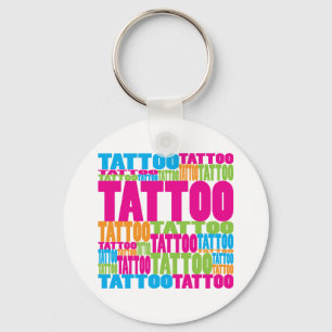 Llavero Tatuaje colorido