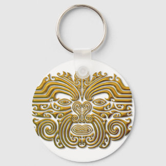 Llavero Tatuaje maorí - Oro