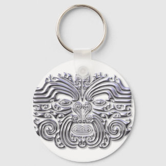 Llavero Tatuaje maroi plateado