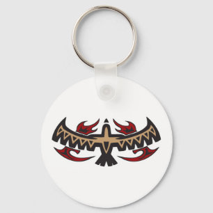 Llavero Tatuaje Tribal Águila Halcón