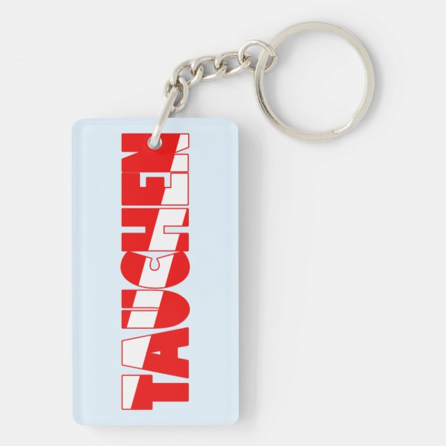 Llavero Tauchen (alemán) (Atrás)