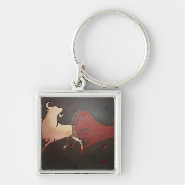 Llavero Taurean Bulls Animal Art (Frente)