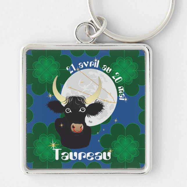 Llavero Taureau 21 avril au 20 mai Porte-clés (Frente)