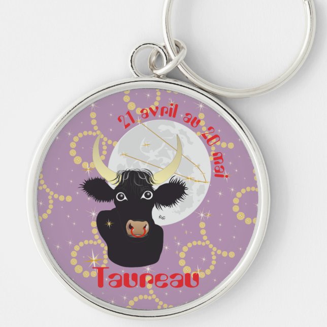 Llavero Taureau 21 avril au 20 mai Porte-clés (Frente)