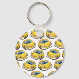 Llavero Taxi de cangrejo amarillo