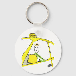 Llavero Taxi Driver Stickman