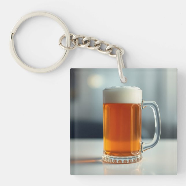 Llavero Taza de cerveza (Frente)
