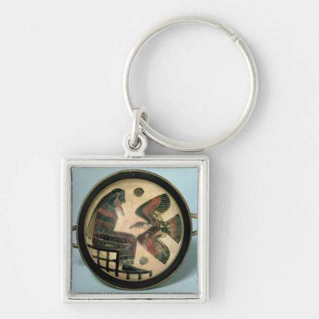 Llavero Taza de Laconian que representa Zeus y el águila (Frente)