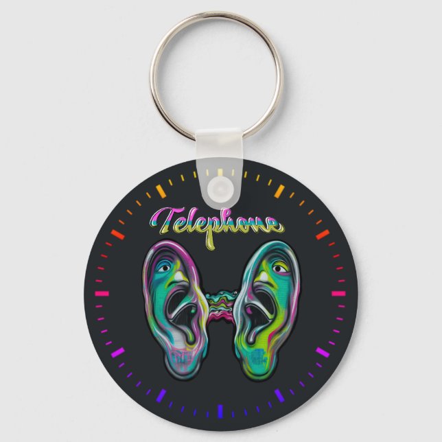 Llavero Taza de Teléfono (Anverso)