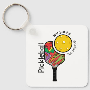Llavero Taza divertida de pickleball para jugadores de tod