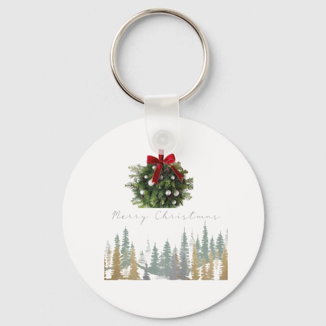 Llavero Tazas de Navidad  (Reverso )