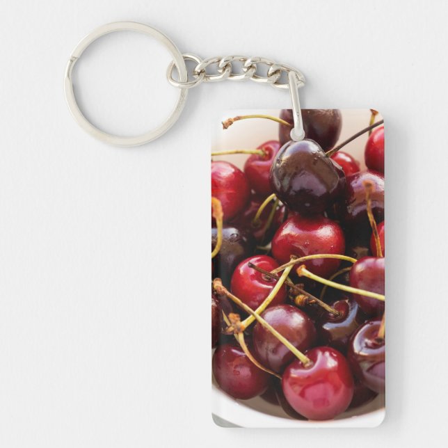Llavero tazón de cerezas (Frente)