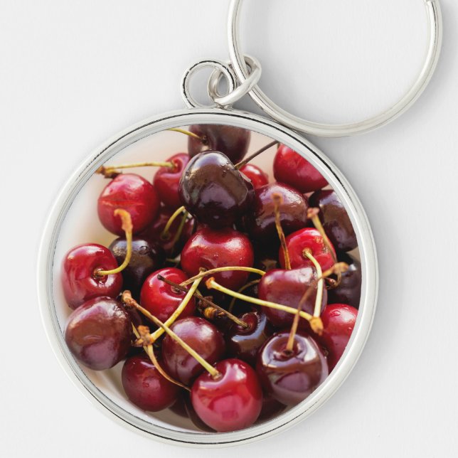 Llavero tazón de cerezas (Frente)