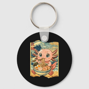 Llavero Tazón de fideos ramen japonés divertido kawaii axo