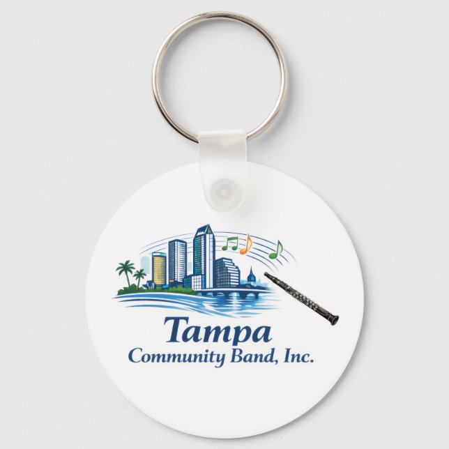 Llavero TCB Clarinet Logo Keychain (Anverso)