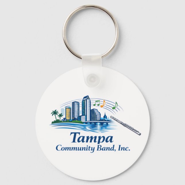 Llavero TCB Flute Logo Keychain (Anverso)