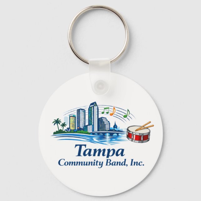 Llavero TCB Percussion Logo Keychain (Anverso)