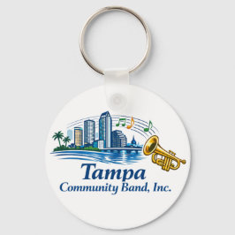 Llavero TCB Trumpet Logo Keychain