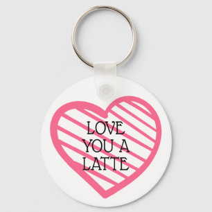 Llavero Te Amas A Latte