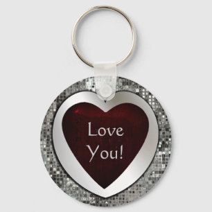 Llavero ¡Te Amas! Corazón Keychain