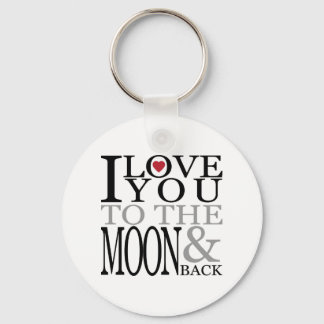 Llavero Te amo a la luna