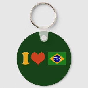 Llavero Te amo Brasil