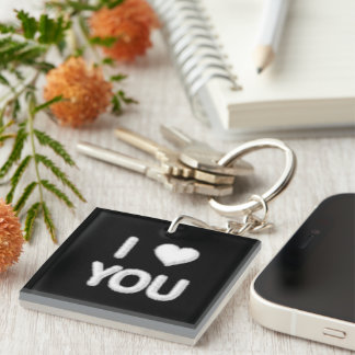 Llavero Te Amo Clouds Keyring