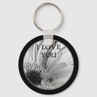 Llavero Te amo - Gerber Daisy Keychain