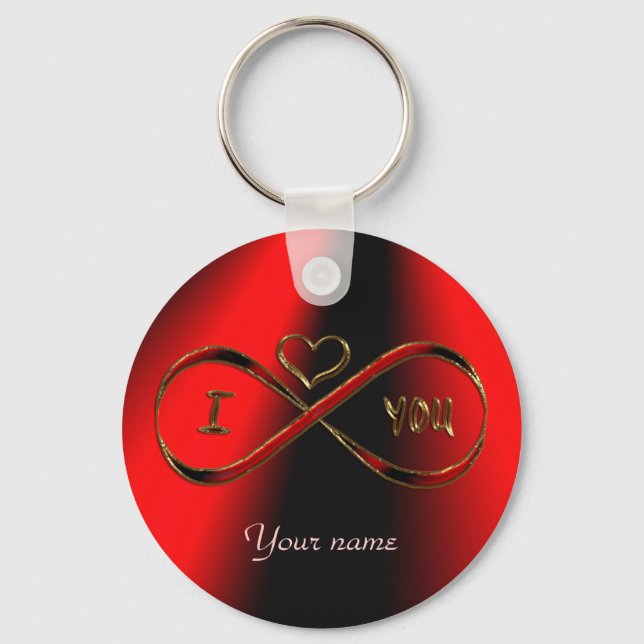 Llavero Te amo infinitamente (Anverso)