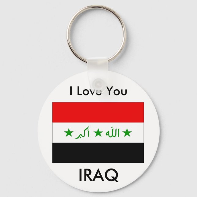 Llavero Te Amo IRAQ (Anverso)