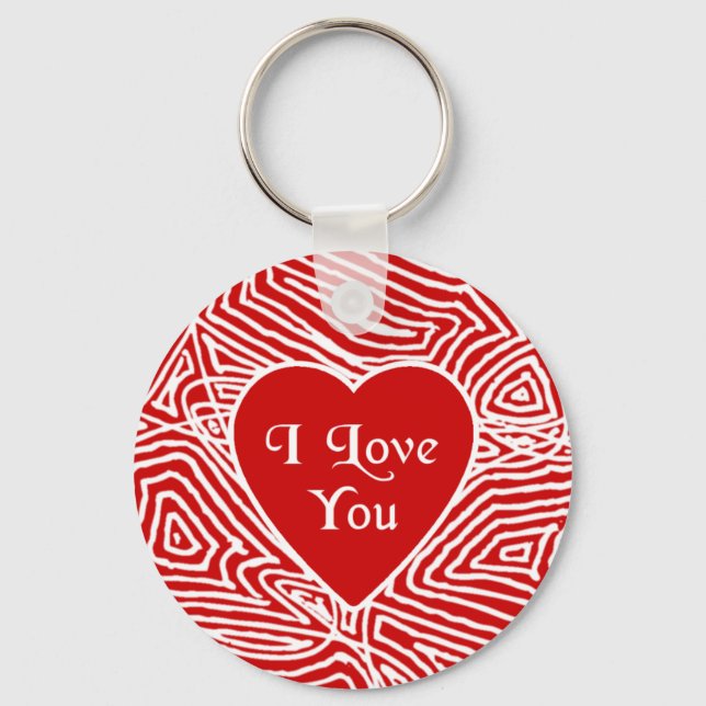 Llavero Te Amo Keychain del Corazón (Anverso)