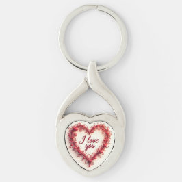 Llavero Te Amo Keychain del Corazón - Regalo romántico