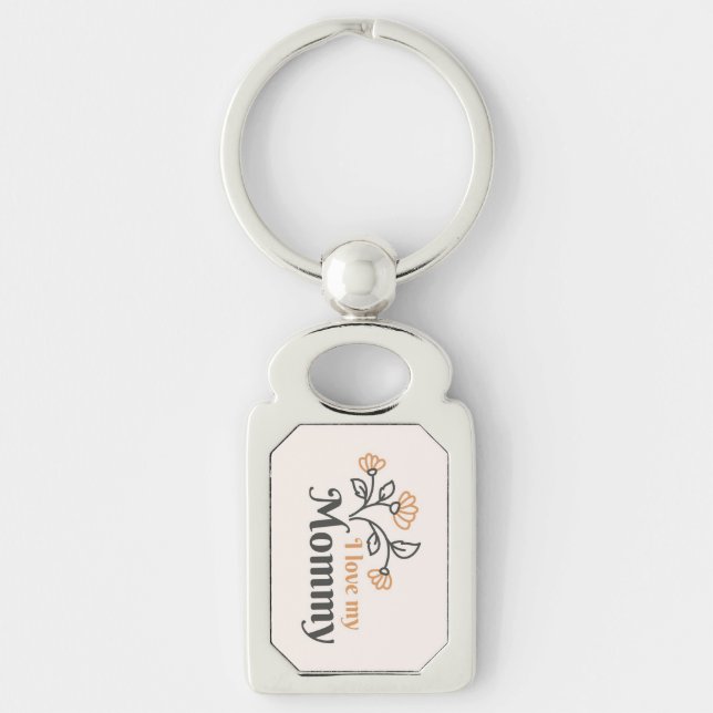 Llavero Te amo, mami's Day Keychain (Anverso)