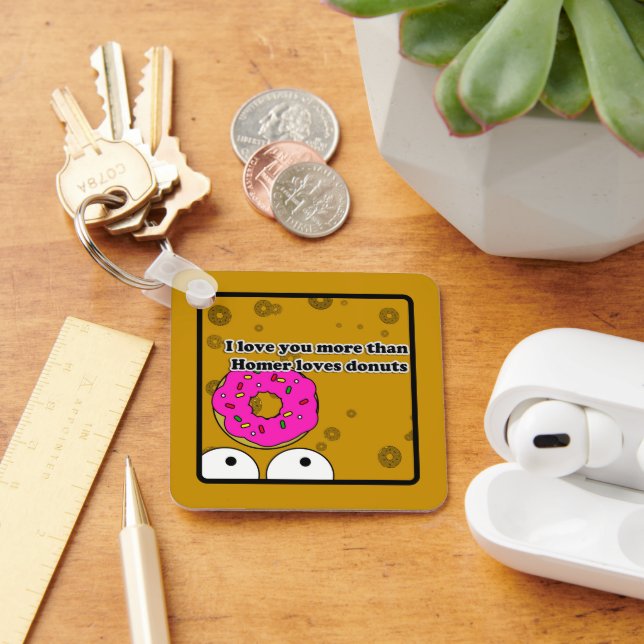 Llavero Te amo más que a Keychain (Escritorio )