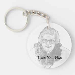 Llavero Te amo Nan Keyring